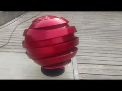 Modern Paslanmaz Çelik Heykel, Boyalı Paslanmaz Çelik Soyut Heykel