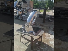 Kapalı Dekorasyon için Metal Modern Stil ünlü soyut heykeller