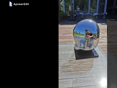 İç dekorasyon için modern küçük paslanmaz çelik heykel