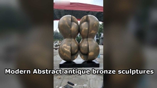 Antik bronz heykeller istikrarlı bir sanatsal atmosfer sergiliyor